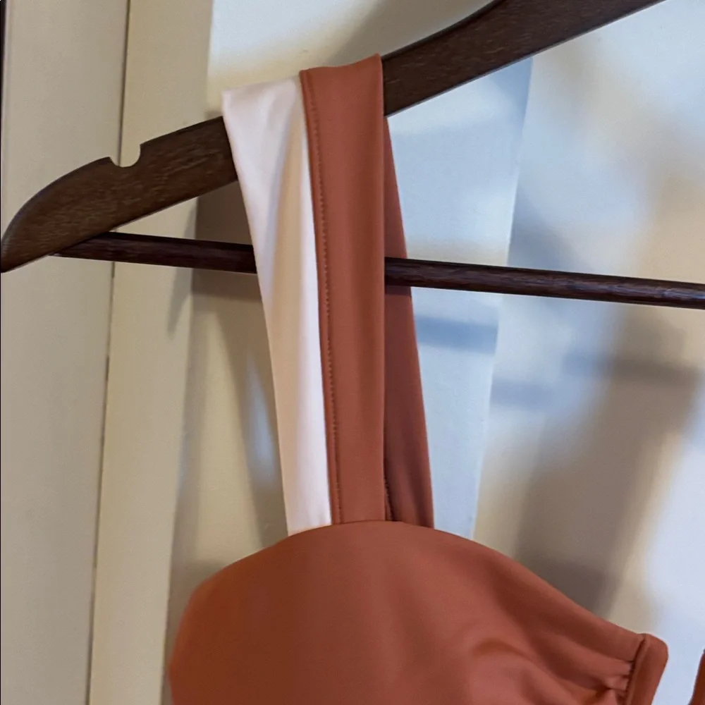 Stylish pink women’s One Piece Swimsuit - Picture 4 of 11